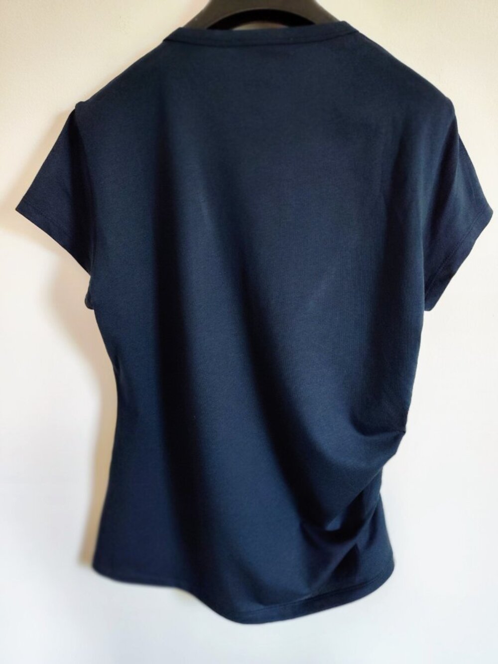Madewell Asymmetrical Ruched T-Shirt - Picture 2 of 3